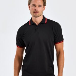Classic fit tipped polo