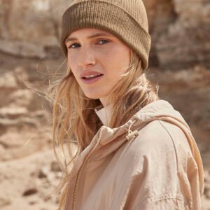 Polylana® ribbed beanie