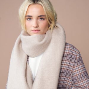 Fluffy scarf