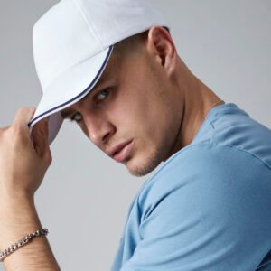Authentic 5-panel cap - piped peak