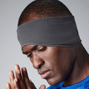 Softshell sports tech headband