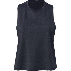Women's racerback cropped tank