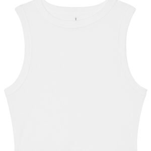 Women’s micro rib muscle crop tank