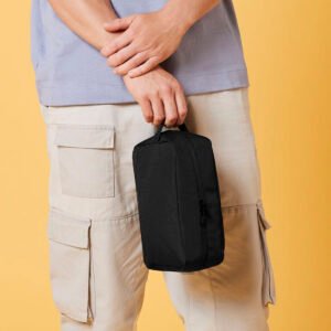 Recycled essentials wash bag