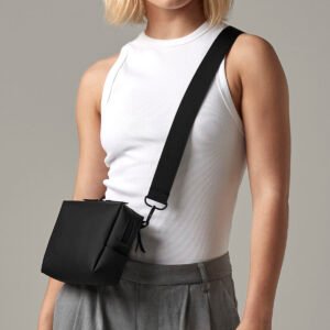 Matte PU cross-body bag