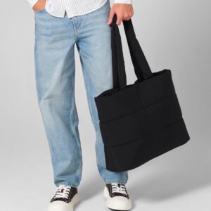 Quilted tote bag