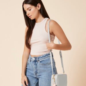 Boutique structured cross body bag
